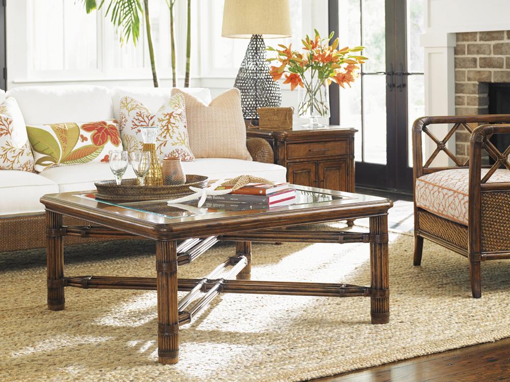 Tommy Bahama Home - Bali Hai Capri Square Cocktail Table - 593-947 veiw 3