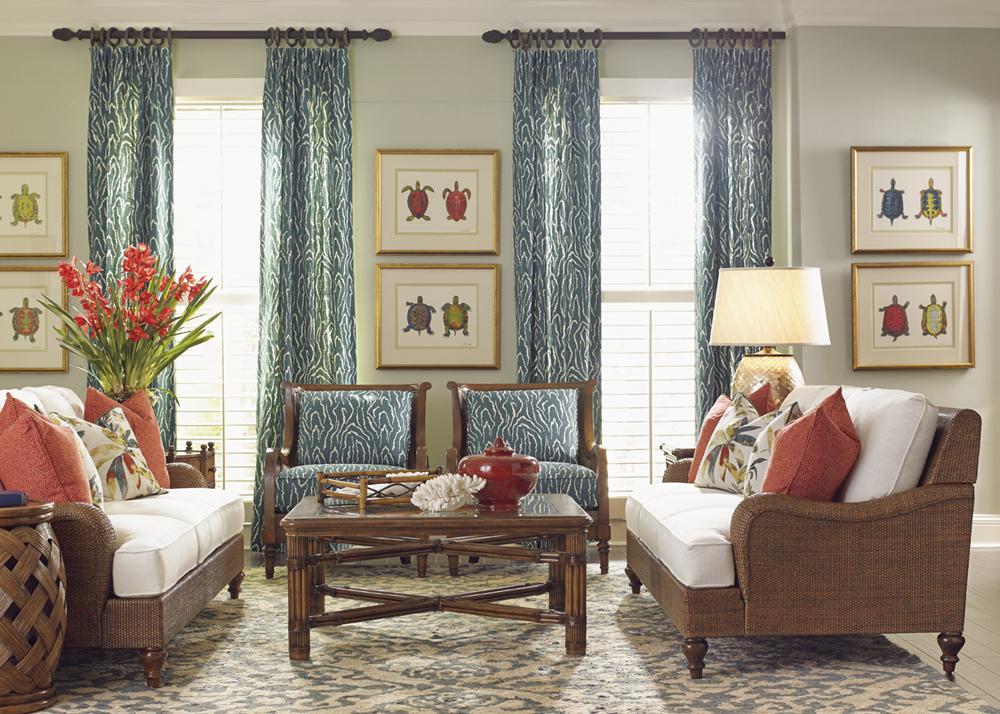 Tommy Bahama Home - Bali Hai Capri Square Cocktail Table - 593-947 veiw 5