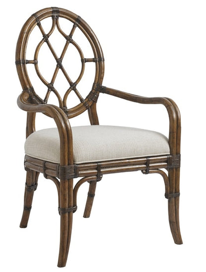 Tommy Bahama Home - Bali Hai Cedar Key Oval Back Arm Chair - 593-887-01 veiw 1