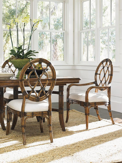 Tommy Bahama Home - Bali Hai Cedar Key Oval Back Side Chair - 593-886-01 veiw 4