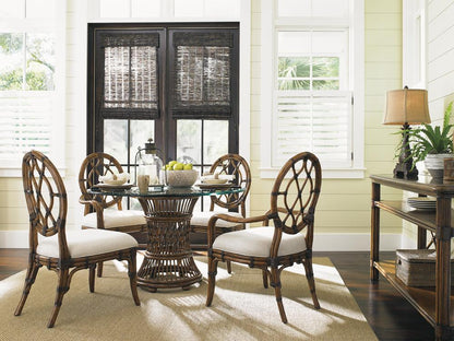 Tommy Bahama Home - Bali Hai Cedar Key Oval Back Side Chair - 593-886-01 veiw 6