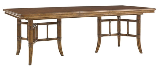 Tommy Bahama Home - Bali Hai Fischer Island Extendable Double Pedestal Dining Table - 593-876C veiw 1