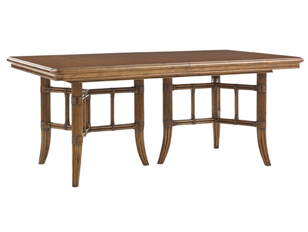 Tommy Bahama Home - Bali Hai Fischer Island Extendable Double Pedestal Dining Table - 593-876C veiw 7