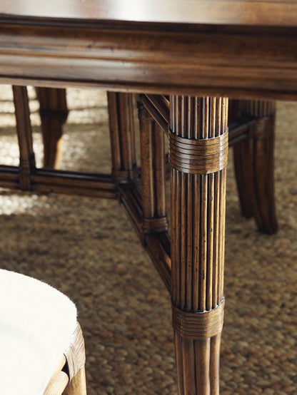 Tommy Bahama Home - Bali Hai Fischer Island Extendable Double Pedestal Dining Table - 593-876C veiw 9