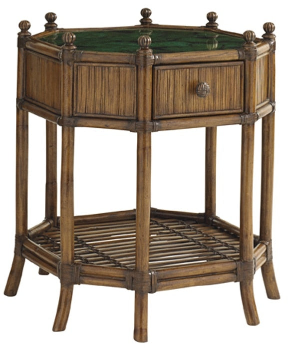 Tommy Bahama Home - Bali Hai Flamingo Octagonal End Table - 593-951 veiw 1