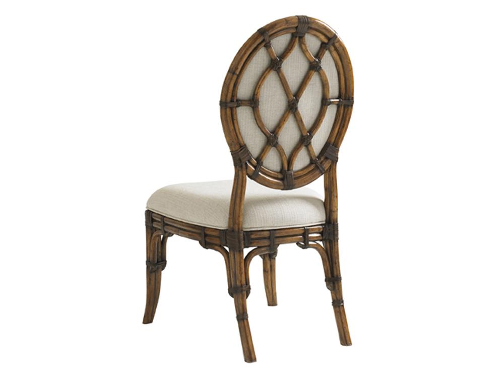 Tommy Bahama Home - Bali Hai Gulfstream Oval Back Side Chair - 593-880-01 veiw 2