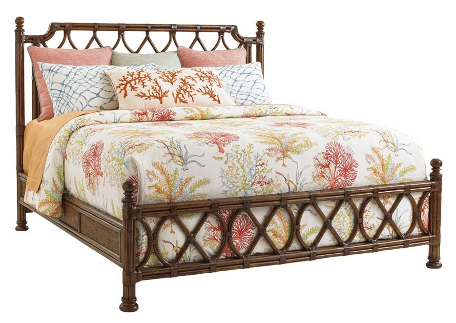 Tommy Bahama Home - Bali Hai Island Breeze California King Rattan Bed - 593-135C veiw 1
