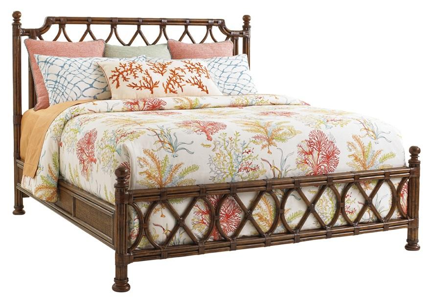 Tommy Bahama Home - Bali Hai Island Breeze King Rattan Bed - 593-134C veiw 1