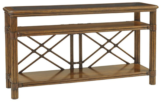 Tommy Bahama Home - Bali Hai Islander Console With Glass Top - 593-967 veiw 1