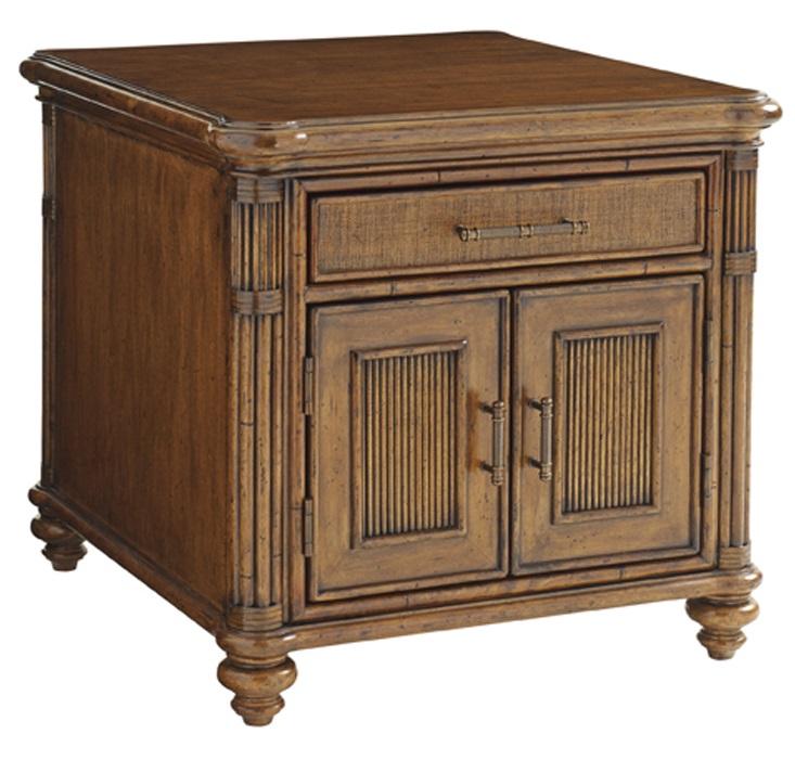 Tommy Bahama Home - Bali Hai Mariner Storage End Table - 593-952 veiw 1