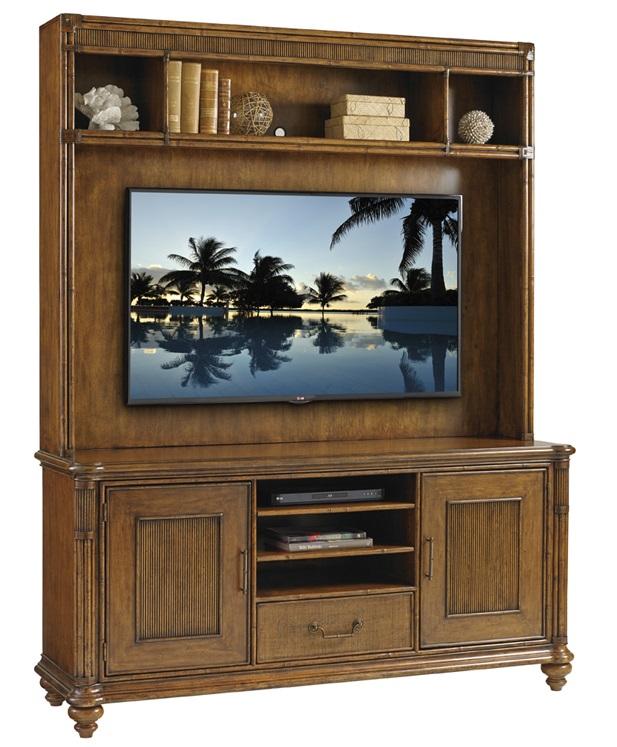 Tommy Bahama Home - Bali Hai Pelican Cay Entertainment Wall Unit - 593-908_593-918 veiw 1