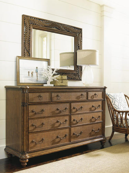 Tommy Bahama Home - Bali Hai Seabrook Landscape Mirror - 593-206 veiw 4