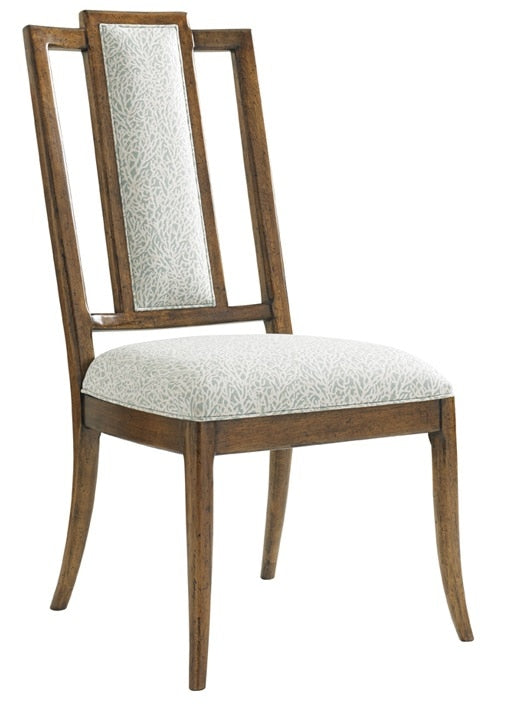 Tommy Bahama Home - Bali Hai St. Barts Splat Back Side Chair - 593-882-01 veiw 1