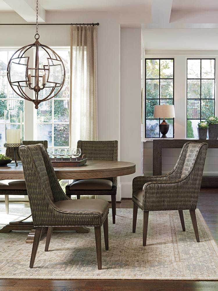 Tommy Bahama Home - Cypress Point Brandon Woven Arm Chair - 562-883-01 veiw 3