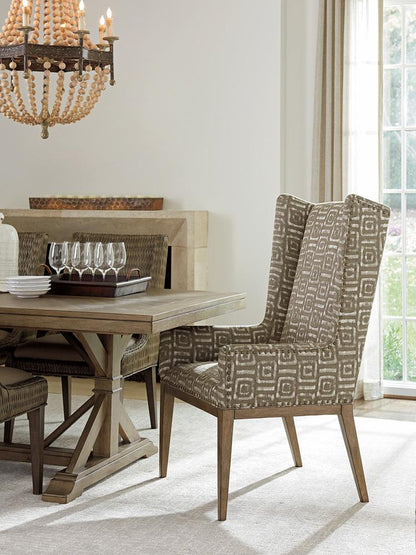 Tommy Bahama Home - Cypress Point Milton Host Chair, Hatteras Gray - 561-885-41 veiw 3
