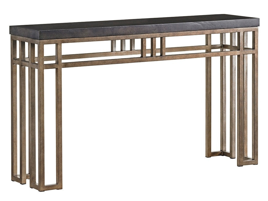 Tommy Bahama Home - Cypress Point Montera Travertine Console - 561-967 veiw 1