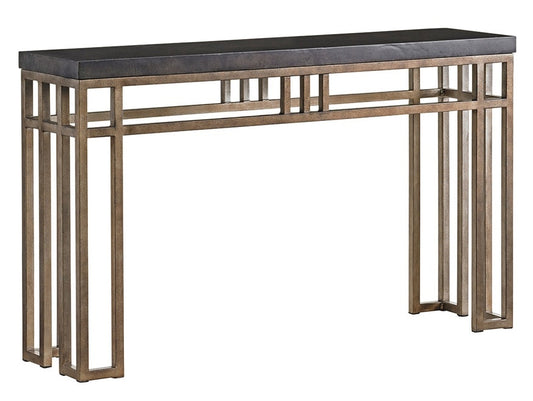 Tommy Bahama Home - Cypress Point Montera Travertine Console - 561-967 veiw 1