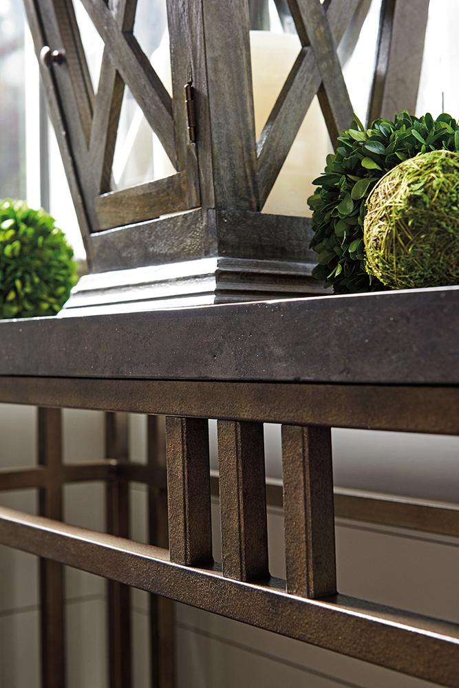 Tommy Bahama Home - Cypress Point Montera Travertine Console - 561-967 veiw 5