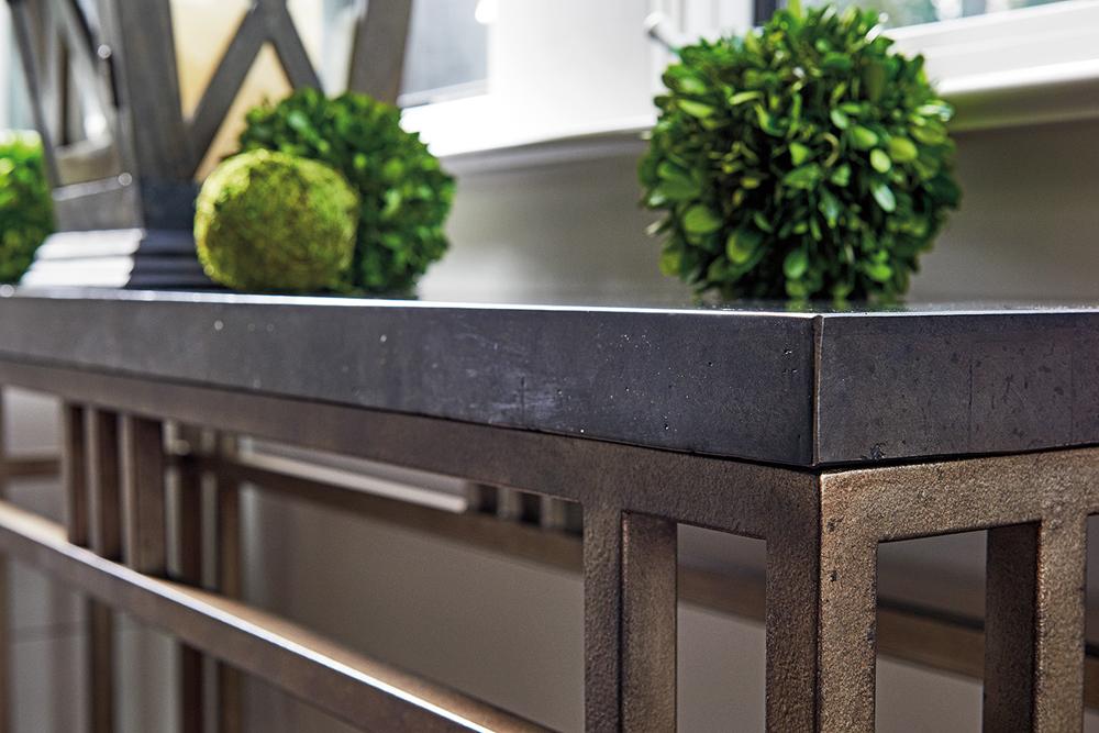 Tommy Bahama Home - Cypress Point Montera Travertine Console - 561-967 veiw 6