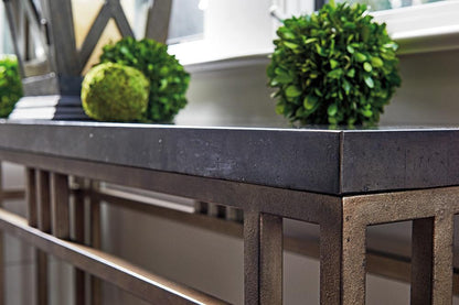 Tommy Bahama Home - Cypress Point Montera Travertine Console - 561-967 veiw 6