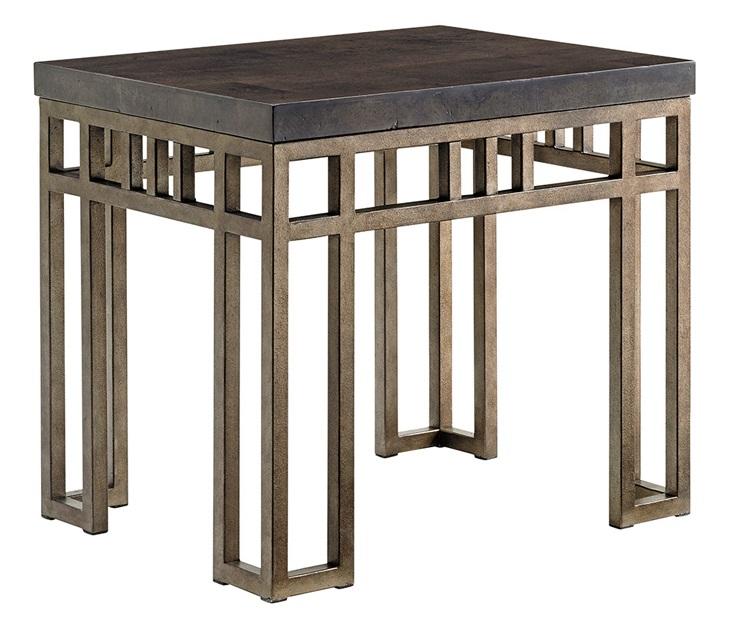 Tommy Bahama Home - Cypress Point Montera Travertine End Table - 561-953 veiw 1