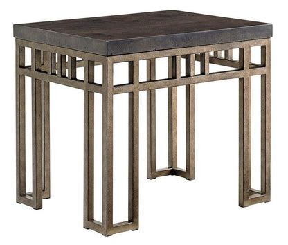 Tommy Bahama Home - Cypress Point Montera Travertine End Table - 561-953 veiw 1
