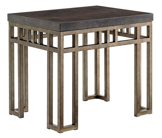 Tommy Bahama Home - Cypress Point Montera Travertine End Table - 561-953 veiw 1
