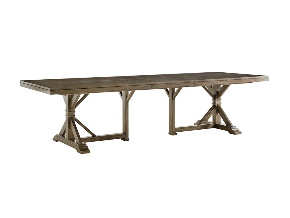 Tommy Bahama Home - Cypress Point Pierpoint Double Pedestal Dining Table - 561-876C veiw 3