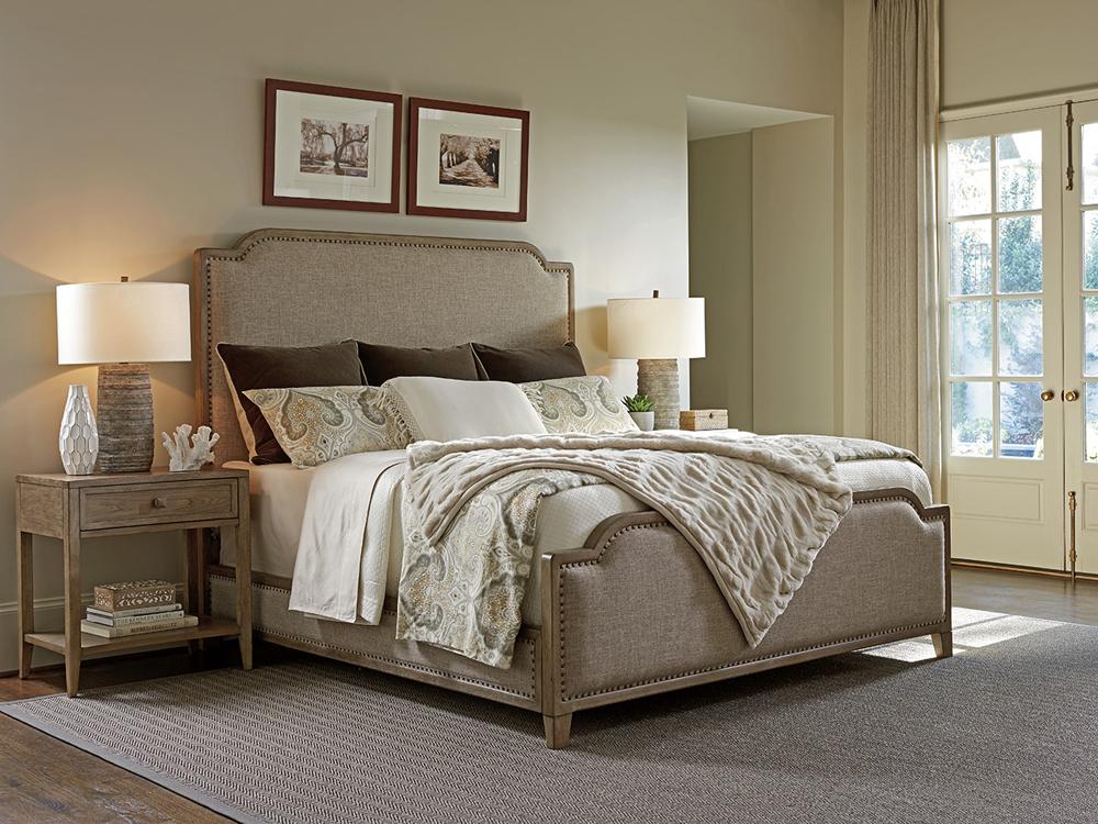 Tommy Bahama Home - Cypress Point Stone Harbour California King Upholstered Bed - 561-145C veiw 3