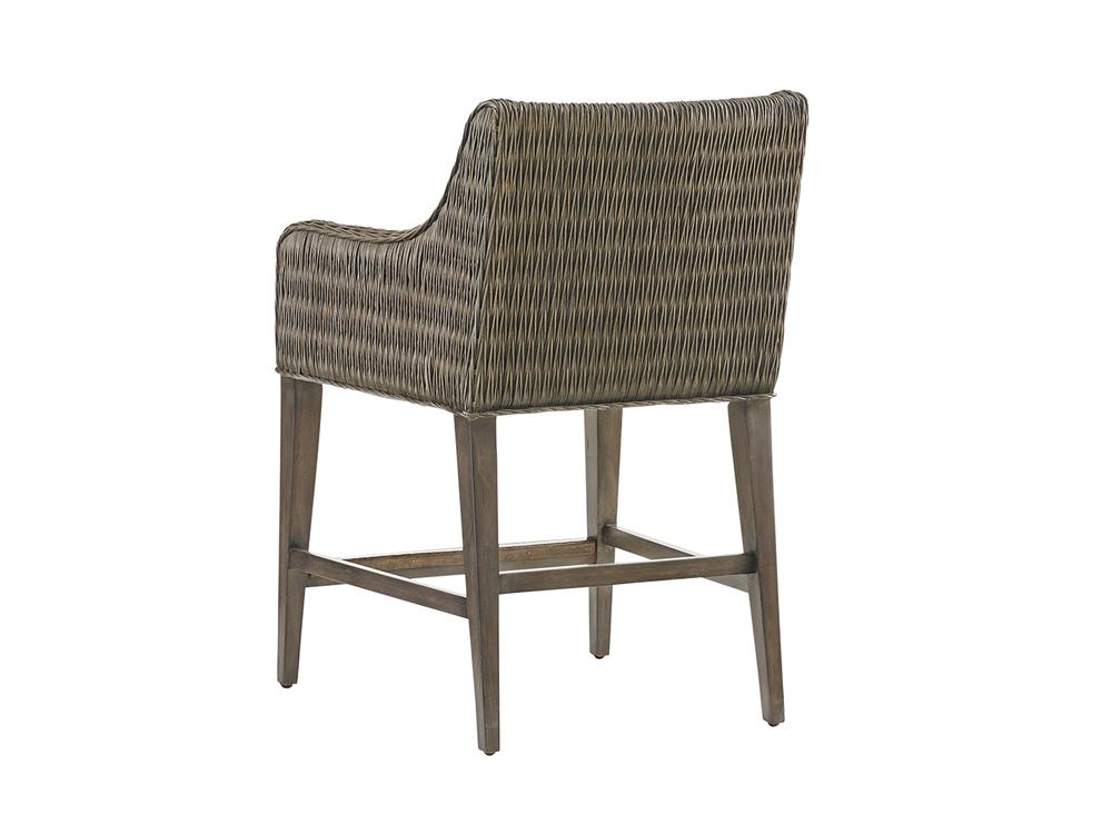 Tommy Bahama Home - Cypress Point Turner Woven Counter Stool - 562-895-01 veiw 2