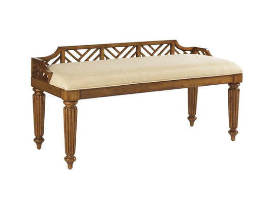 Tommy Bahama Home - Island Estate Plantain Bed Bench, Plantation - 531-536-40 veiw 1