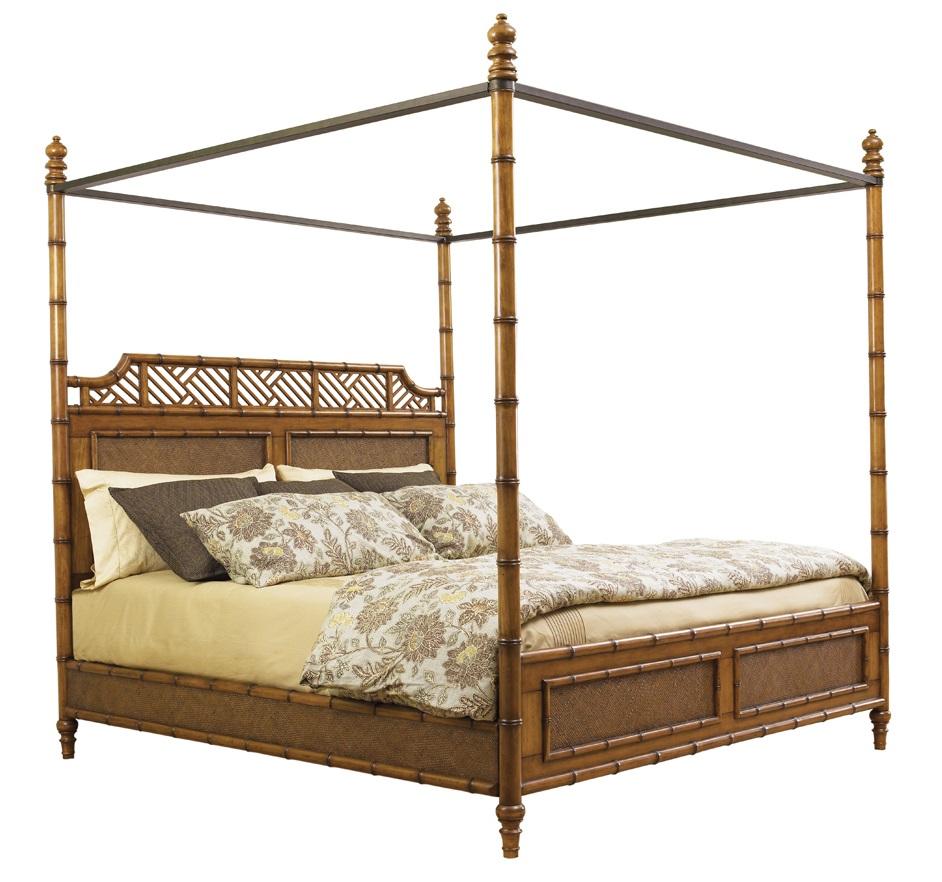 Tommy Bahama Home - Island Estate West Indies Queen Bed - 531-163C veiw 1