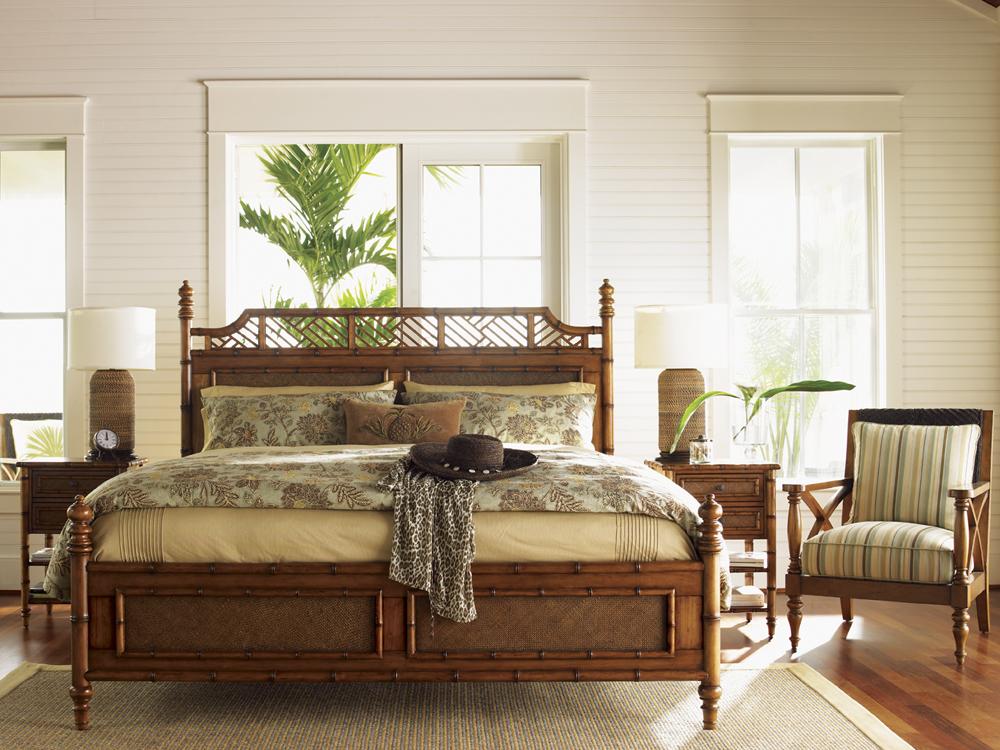 Tommy Bahama Home - Island Estate West Indies Queen Bed - 531-163C veiw 3