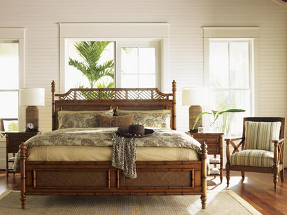 Tommy Bahama Home - Island Estate West Indies Queen Bed - 531-163C veiw 3