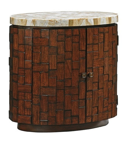 Tommy Bahama Home - Island Fusion Banyan Oval Accent Table - 556-950 veiw 1