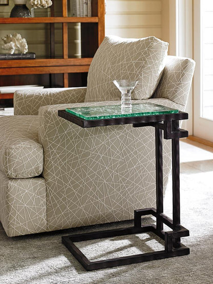 Tommy Bahama Home - Island Fusion Hermes Reef Glass Top Martini Table - 556-952C veiw 3