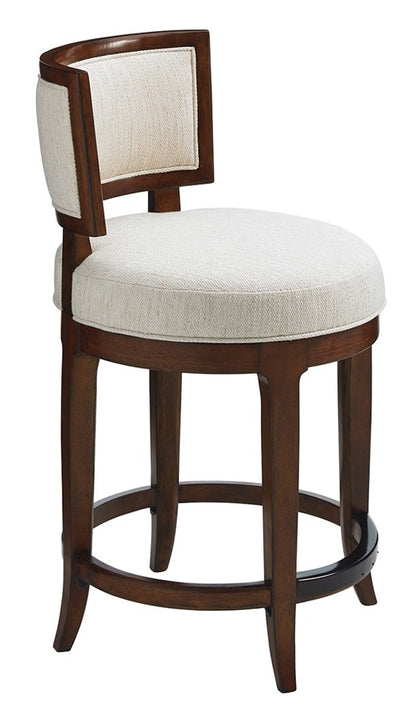 Tommy Bahama Home - Island Fusion Macau Swivel Counter Stool - 556-815-02 veiw 1