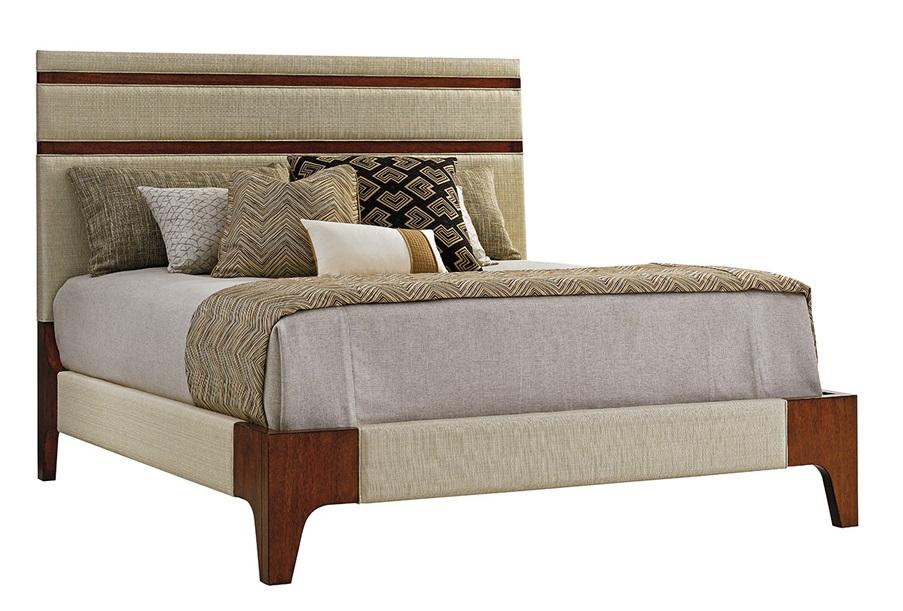Tommy Bahama Home - Island Fusion Mandarin California King Upholstered Panel Bed - 556-135C veiw 1