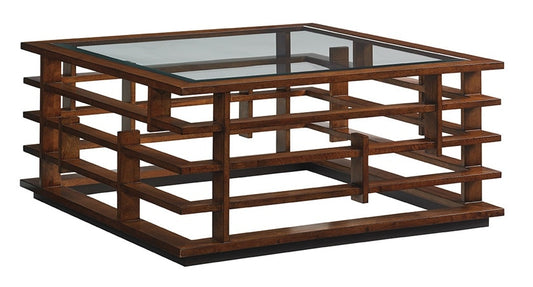 Tommy Bahama Home - Island Fusion Nobu Square Cocktail Table - 556-943 veiw 1