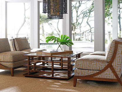 Tommy Bahama Home - Island Fusion Nobu Square Cocktail Table - 556-943 veiw 4