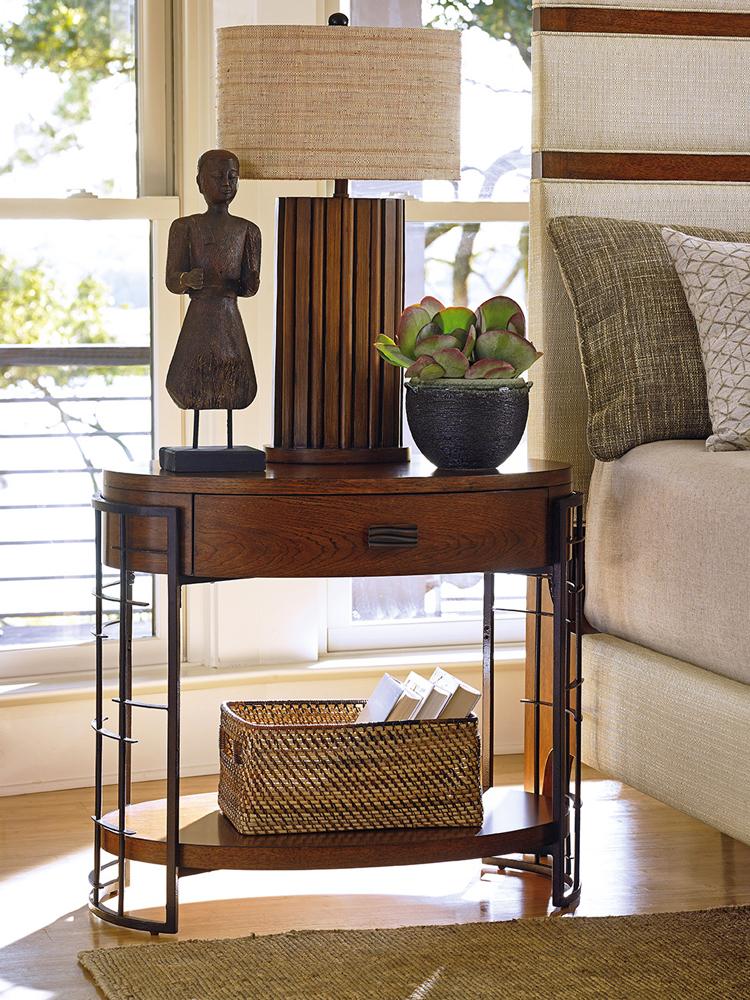 Tommy Bahama Home - Island Fusion Sendai High/Low Nightstand - 556-623 veiw 4