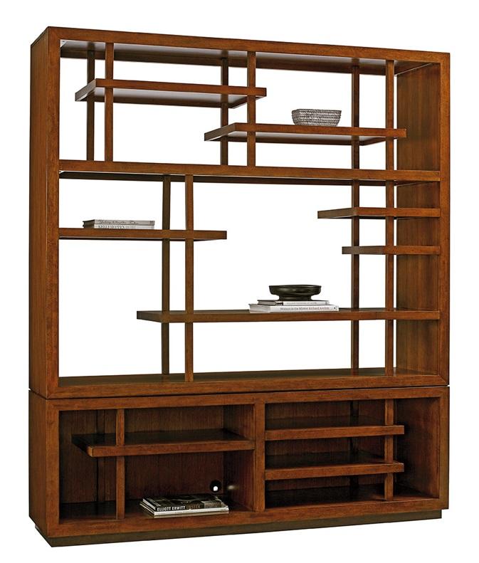 Tommy Bahama Home - Island Fusion Taipei Media Bookcase - 556-909C veiw 1