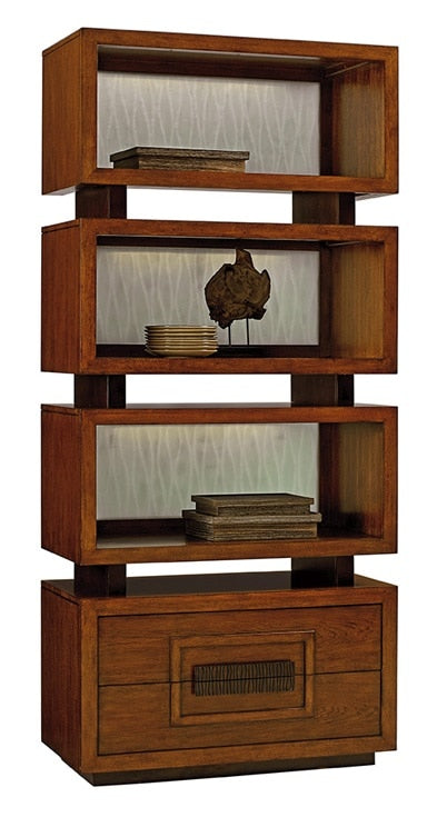 Tommy Bahama Home - Island Fusion Tonga Tiered Bookcase - 556-990 veiw 1