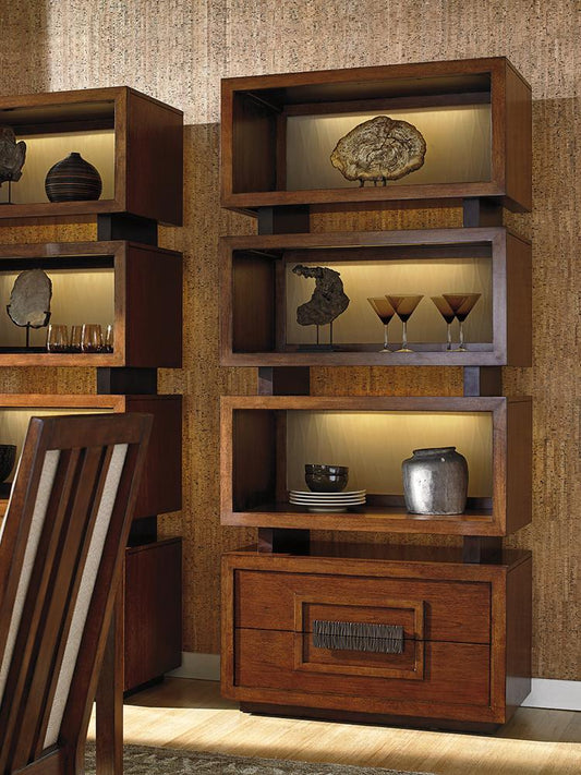 Tommy Bahama Home - Island Fusion Tonga Tiered Bookcase - 556-990 veiw 2