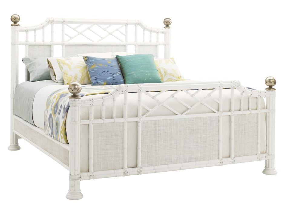 Tommy Bahama Home - Ivory Key Pritchards Bay Queen Panel Bed - 543-133C veiw 1