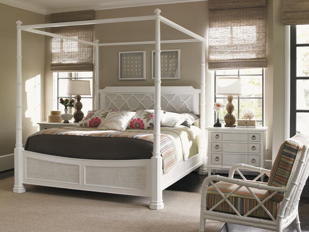Tommy Bahama Home - Ivory Key Southampton King Poster Bed - 543-174C veiw 5