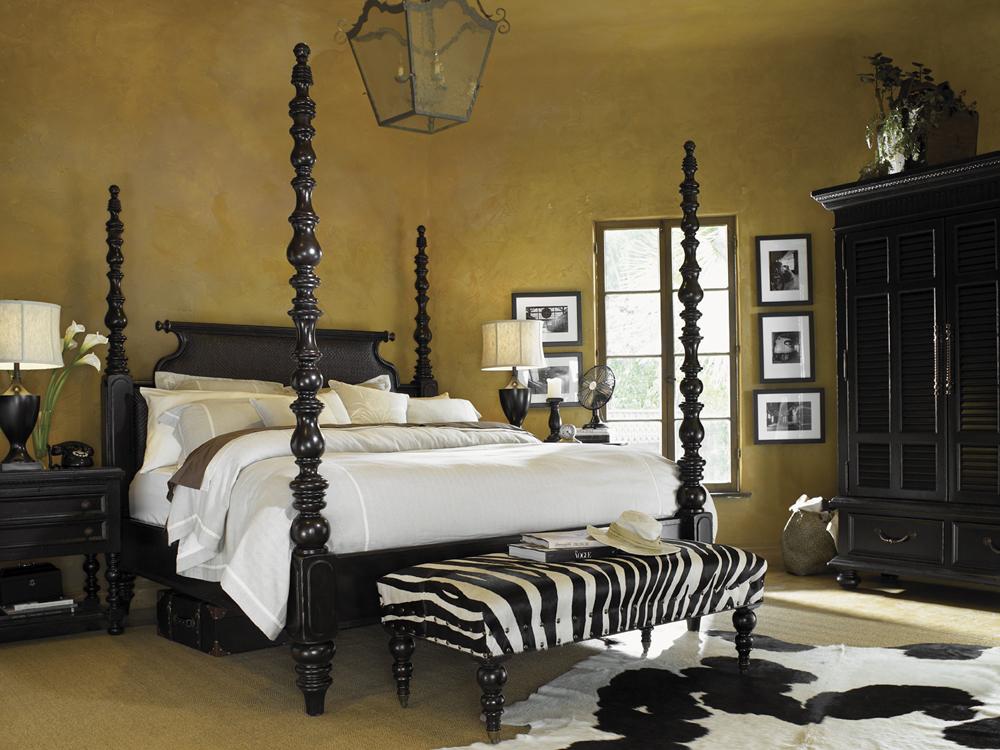 Tommy Bahama Home - Kingstown Sovereign California King Poster Bed - 619-175C veiw 3