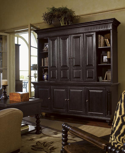 Tommy Bahama Home - Kingstown Wellington Media Console & Hutch - 619-908_619-918 veiw 2