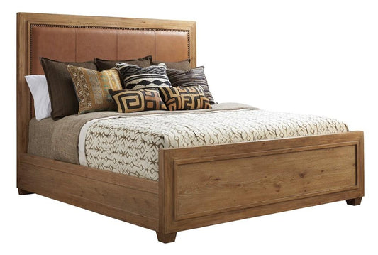 Tommy Bahama Home - Los Altos Antilles Upholstered Panel Bed King - 566-144C veiw 1