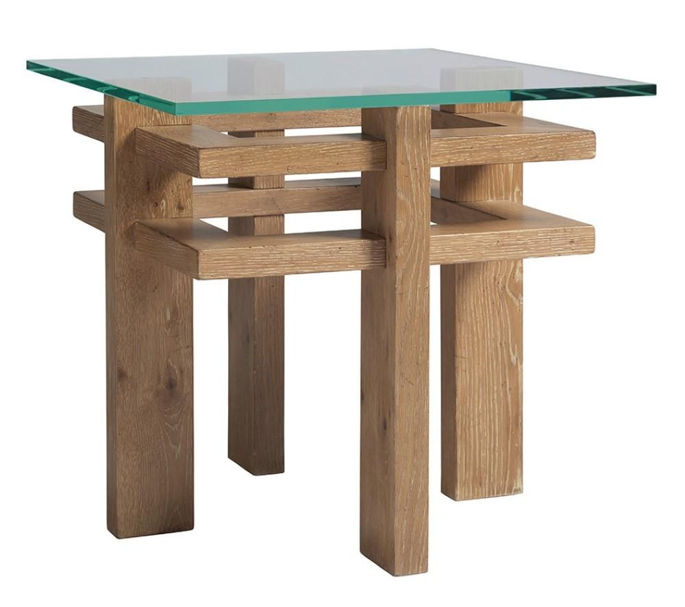 Tommy Bahama Home - Los Altos Calcutta Square End Table - 566-955C veiw 1